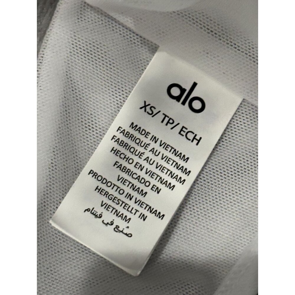 ALO Yoga Airmesh Venus Bralette in White - Picture 5 of 5